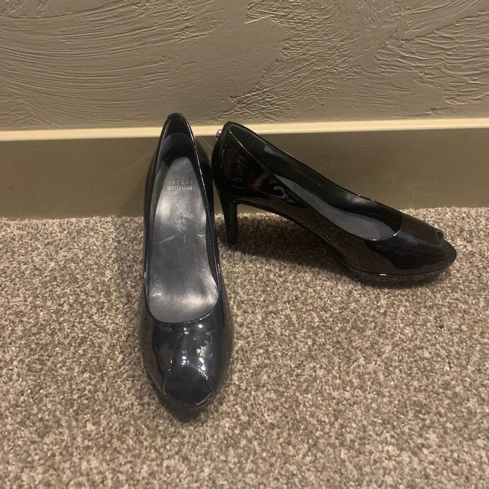 Stuart Weitzman open toe heels